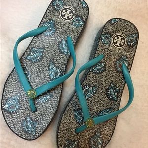 Tory Burch wedge sandal [gently worn]